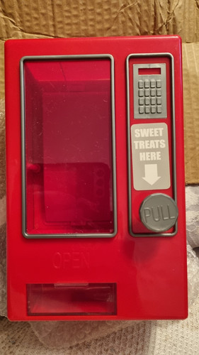 Red pull knob - red,